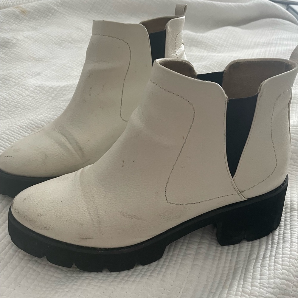 White booties